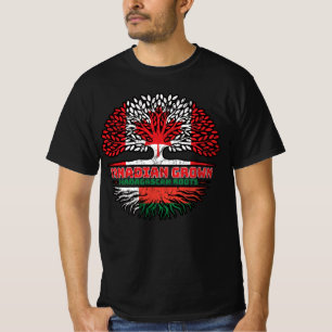 Madagascar Madagascan Canadian Canada Tree Roots T-Shirt