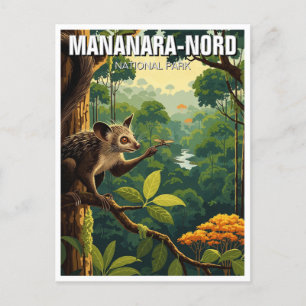Madagascar Mananara-Nord National Park Travel Postcard