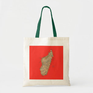 Madagascar Map Bag