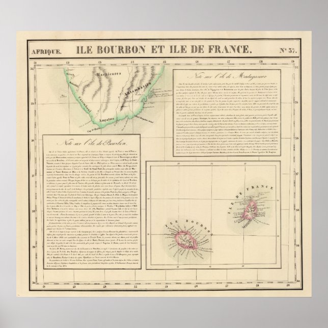 Madagascar, Mauritius 57 Poster (Front)