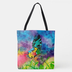 Madagascar Splash Profile Tote Bag