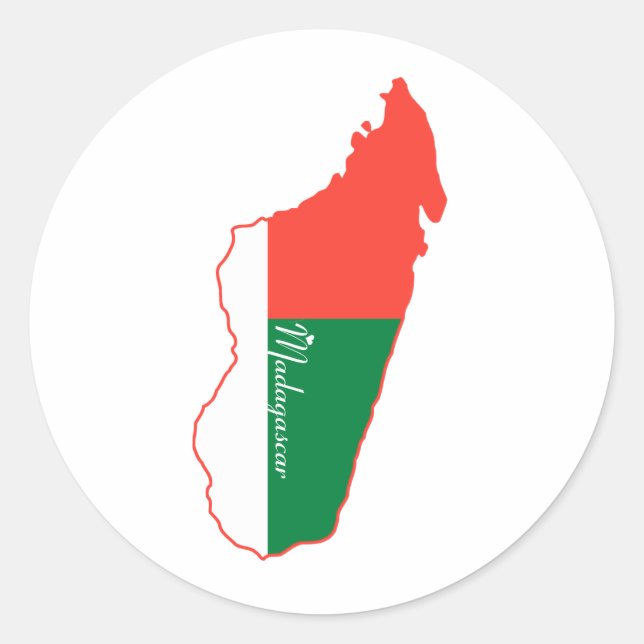 Madagascar Sticker (Front)