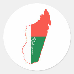 Madagascar Sticker