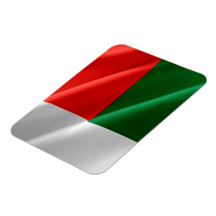 Madagascar - Waving Flag - Magnet