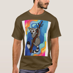 Madagascar Zoo Animal Lemur T-Shirt
