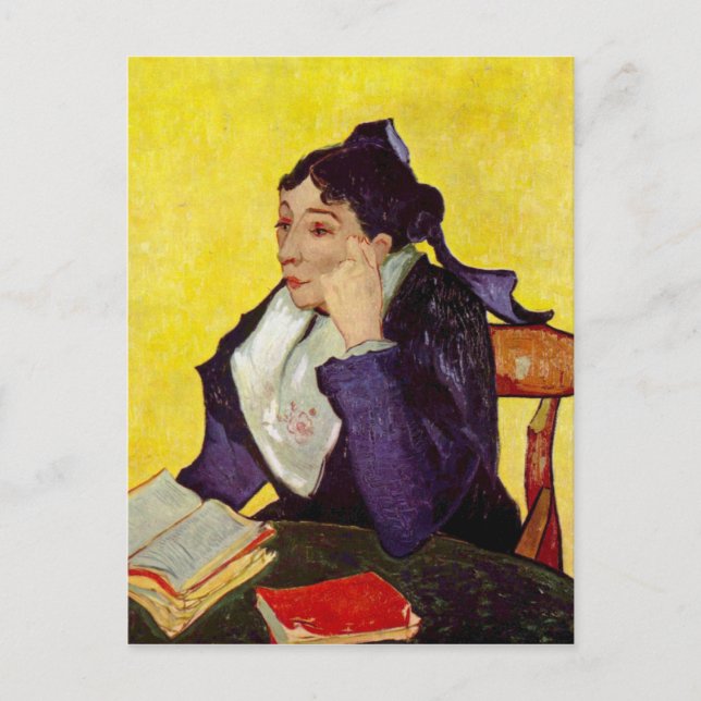 Madam Ginoux by Vincent van Gogh Postcard (Front)