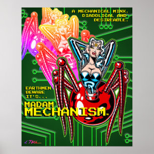 Madam Mechanism™/Beware  Poster