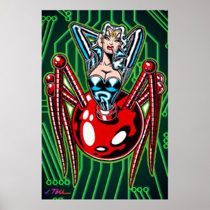 Madam Mechanism™/Mecha Spider  Poster