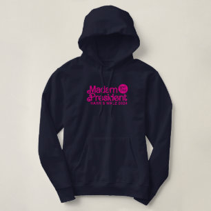 Madam President and Tim, Kamala Harris & Tim Walz Hoodie