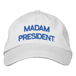 Madam President Embroidered Hat