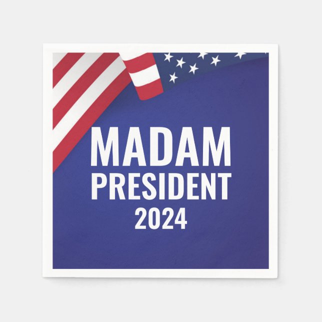 Madam President Harris 2024 Napkin (Front)