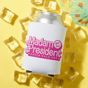 Madam President   Harris Walz Can Cooler