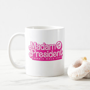 Madam President Harris Walz Coffee Mug