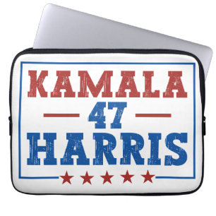Madam President Kamala 2024 Let's finish the job Laptop Sleeve
