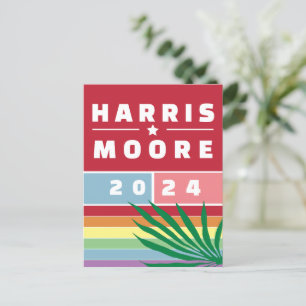 MADAM PRESIDENT KAMALA HARRIS MOORE 2024 POSTCARD