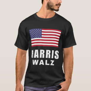 Madam President Kamala Harris Tim Walz Vp Usa Amer T-Shirt