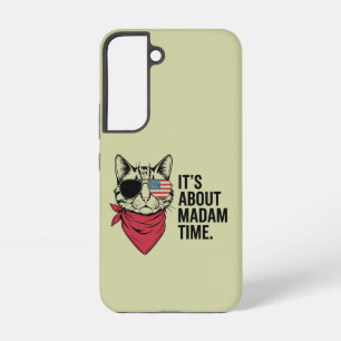 Madam Time President 2024 Kamala Harris DNC Rally Samsung Galaxy Case