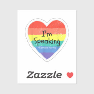 Madam Vice President I'm Speaking Kamala Harris gi