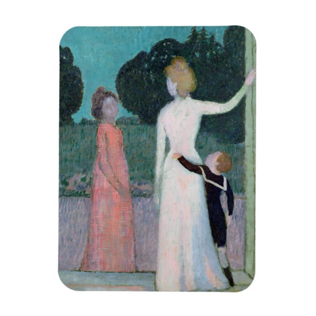 Madame Adrien Mithouard and Her Son Magnet (Vertical)