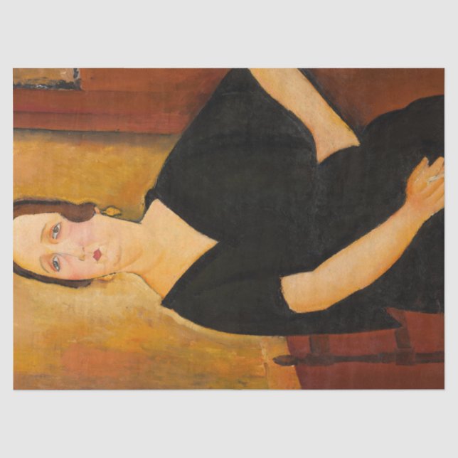 Madame Amedee by Amedeo Modigliani Tissue Paper (Front)