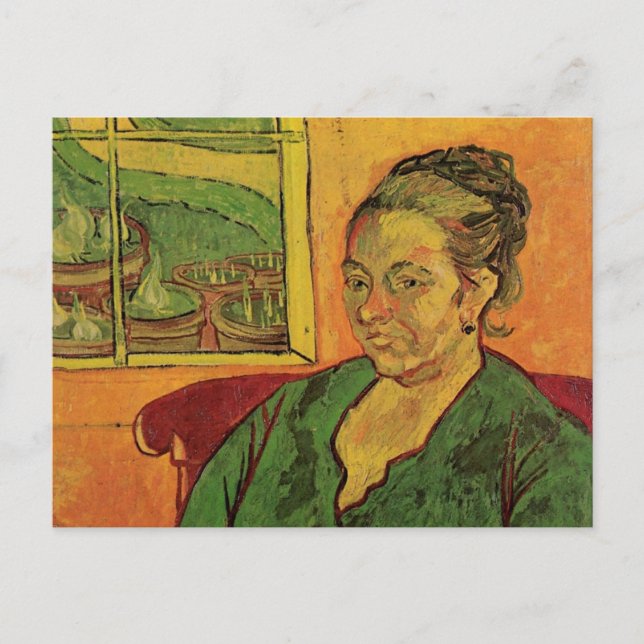 Madame Augustine Roulin by Vincent van Gogh Postcard (Front)
