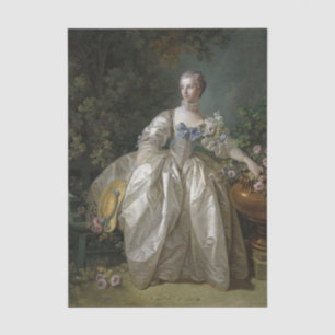 Madame Bergeret by Francois Boucher Tissue Paper