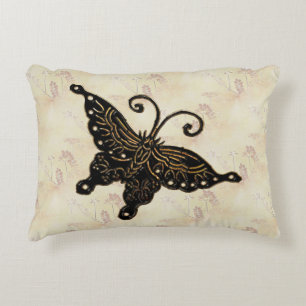 Madame Butterfly Decorative Cushion