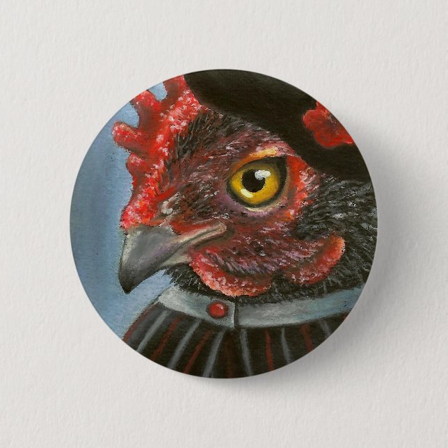 Madame Coco 6 Cm Round Badge (Front)