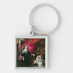 Madame de Lansac and the Children of France Key Ring