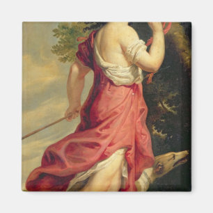 Madame de Montespan as Diana the Huntress Magnet