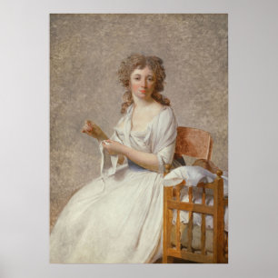Madame de Pastoret and Her Son Poster