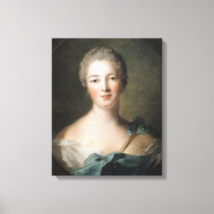 Madame de Pompadour 1748 Canvas Print