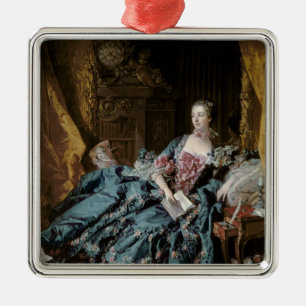 Madame de Pompadour, 1756 Metal Tree Decoration