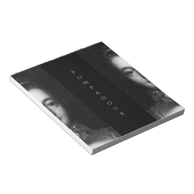 Madame de Pompadour baroque Notepad (Angled)