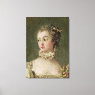 Madame de Pompadour Canvas Print