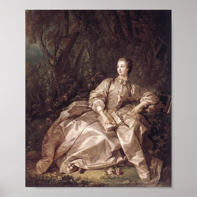 Madame de Pompadour – Francois Boucher Poster (Front)