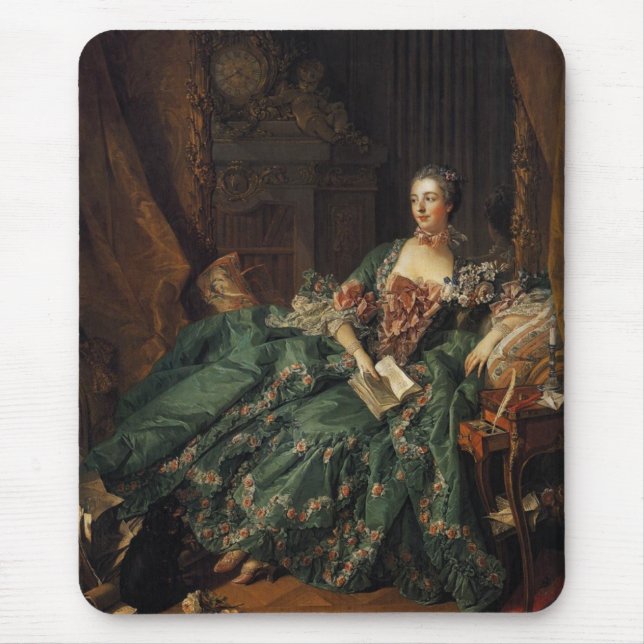 Madame de Pompadour Mouse Pad (Front)