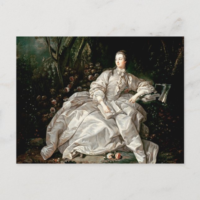 Madame de Pompadour Postcard (Front)