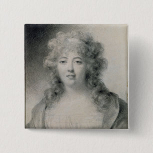 Madame de Stael 1810 15 Cm Square Badge