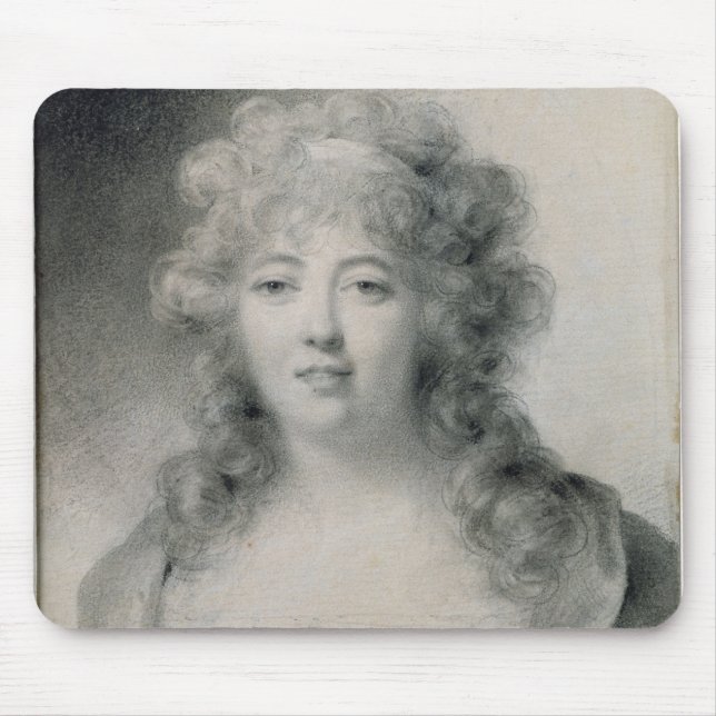 Madame de Stael  1810 Mouse Pad (Front)