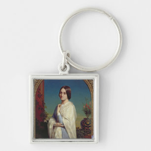 Madame Edouard Dubufe 1842 Key Ring