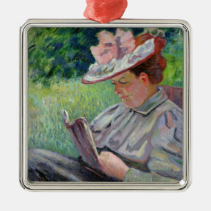 Madame Guillaumin, c.1895 (oil on canvas) Metal Tree Decoration