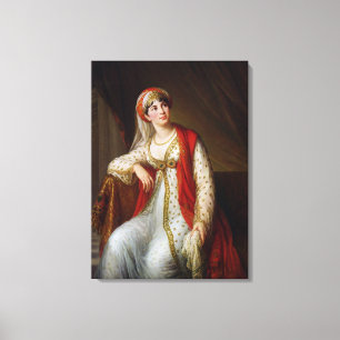 Madame Guiseppina Grassini in the Role of Canvas Print