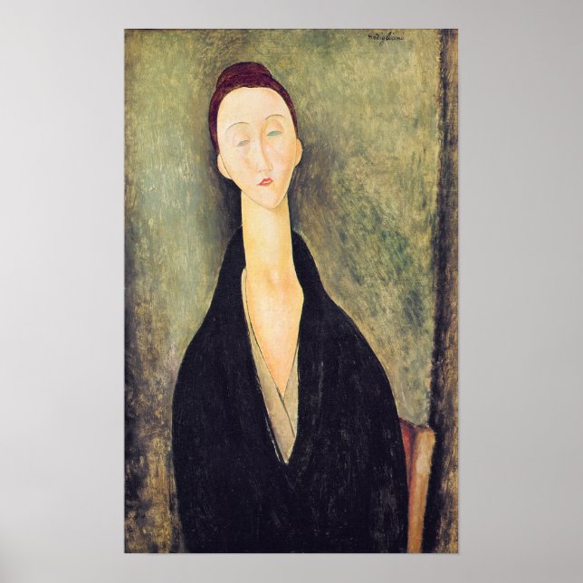 Madame Hanka Zborowska, 1918 Poster (Front)