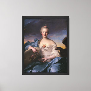 Madame Le Fèvre de Caumartin as Hebe Canvas Print