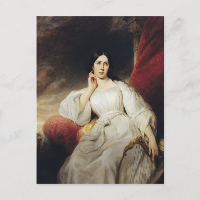 Madame Malibran  in the Role of Desdemona, 1830 Postcard (Front)