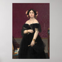 Madame Moitessier - Jean-Auguste- Ingres Fine Art