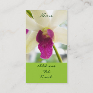 Madame Orchid Business Card