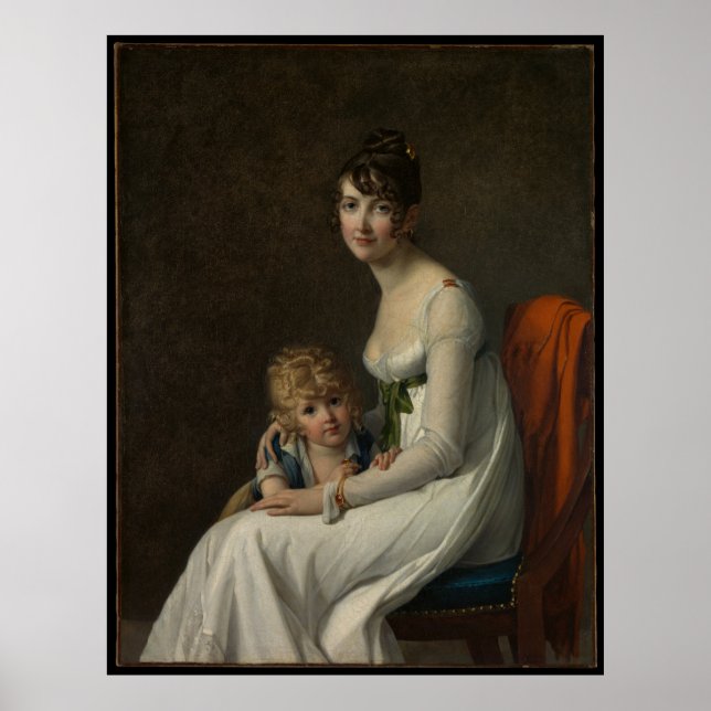 Madame Philippe Panon Desbassayns de Richemont Poster (Front)