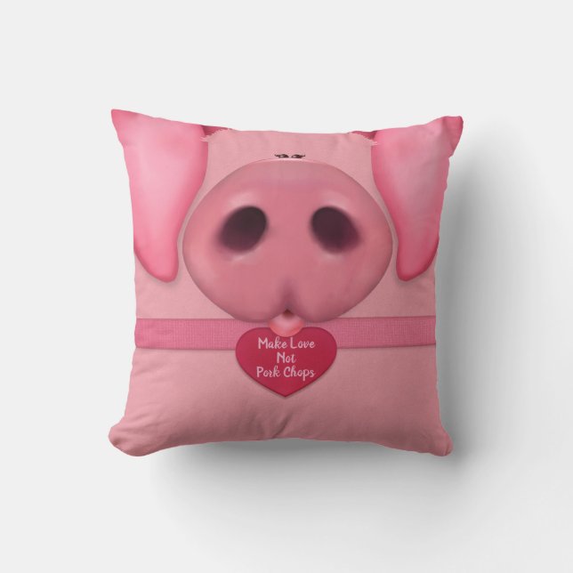 Madame Piggy Cushion (Front)